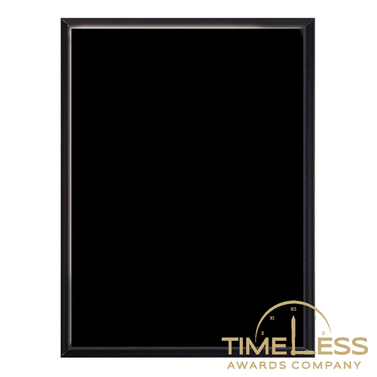Black Finish Plaque