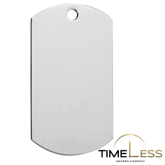 Silver Dog Tag